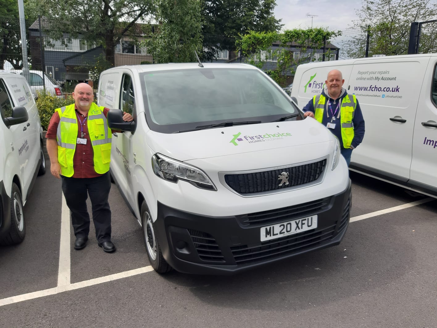 First Choice Homes Oldham's new 'cleaner' fleet supports local economy