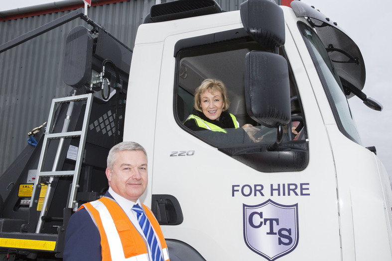 Andrea Leadsom MP Visits New Depot