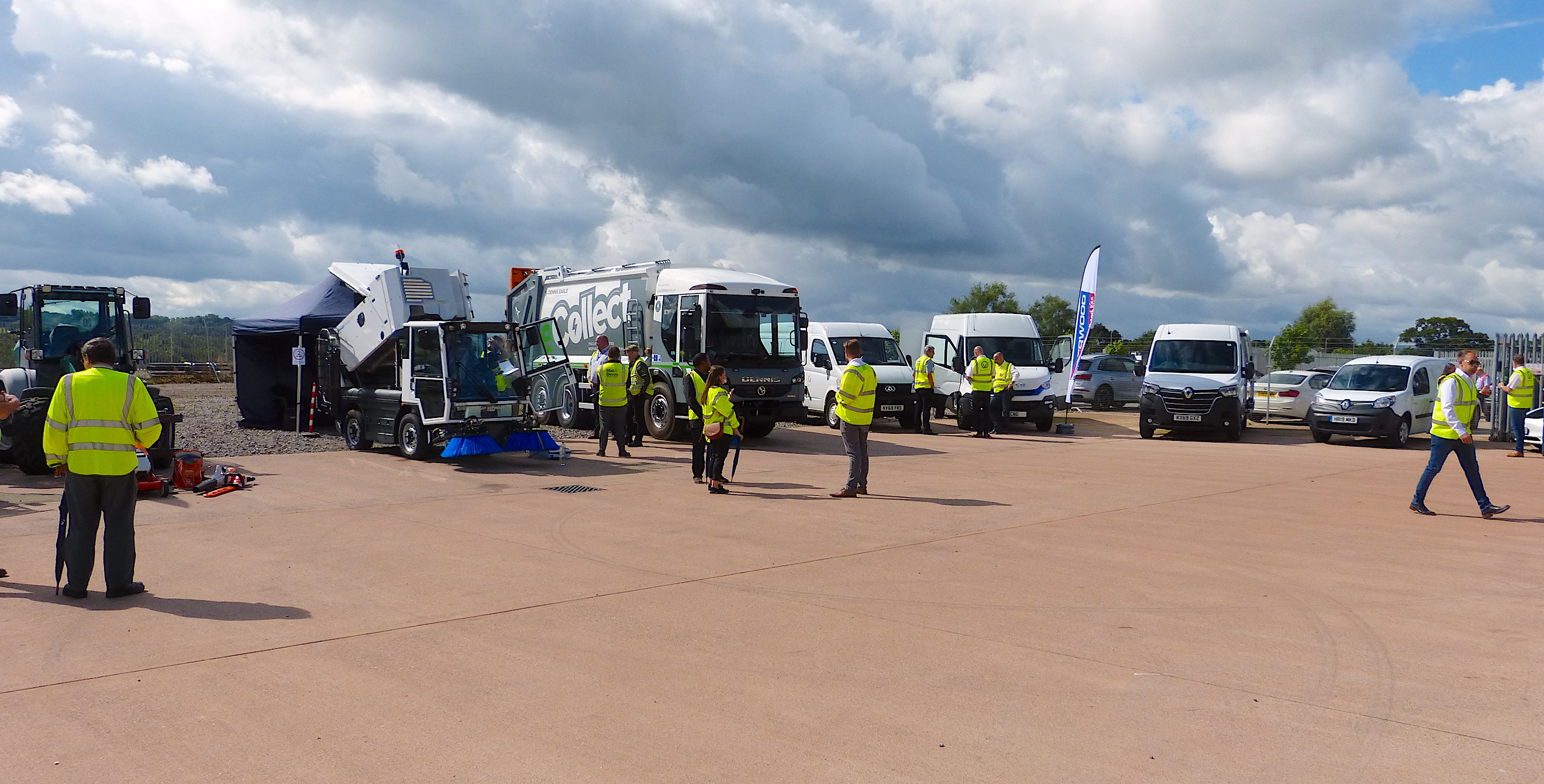 SFS hosts socially distanced Low Carbon Emissions Vehicles event