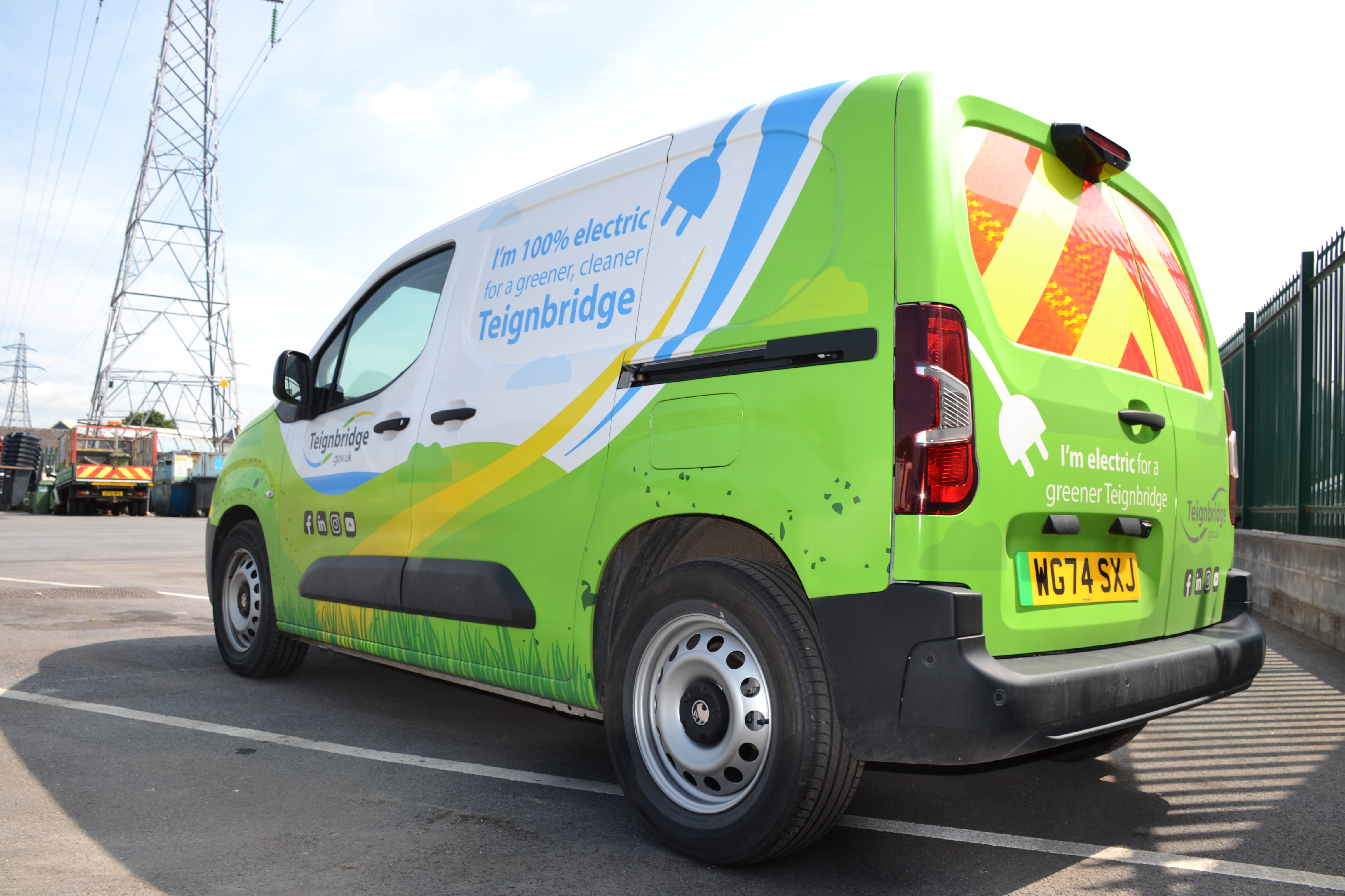 Teignbridge reduces carbon emissions with electric fleet from SFS 