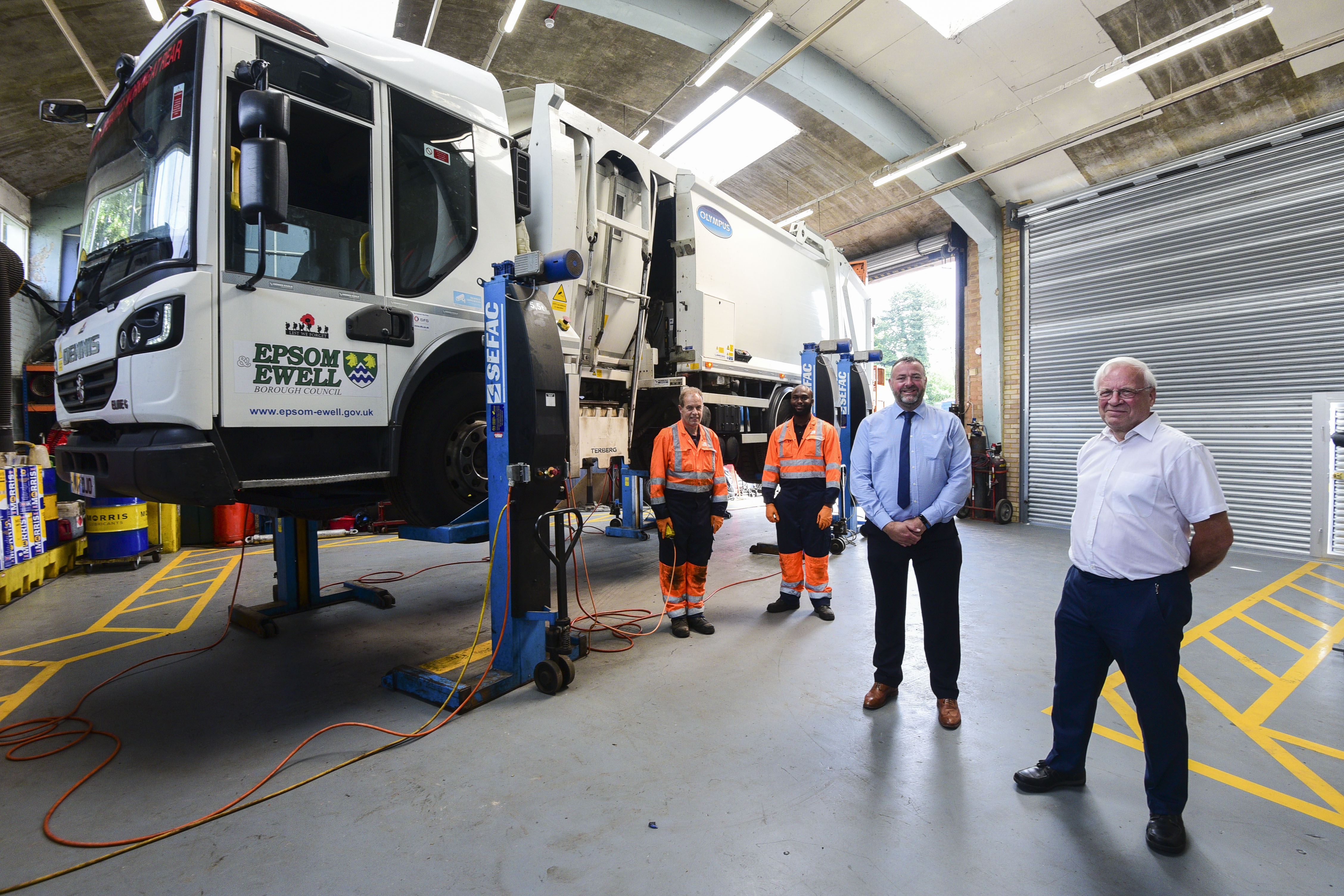 SFS invests in workshop at Epsom & Ewell Borough Council