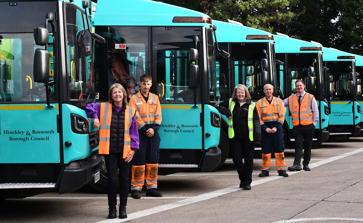Hinckley & Bosworth Borough Council Celebrates The Arrival of A New Fleet