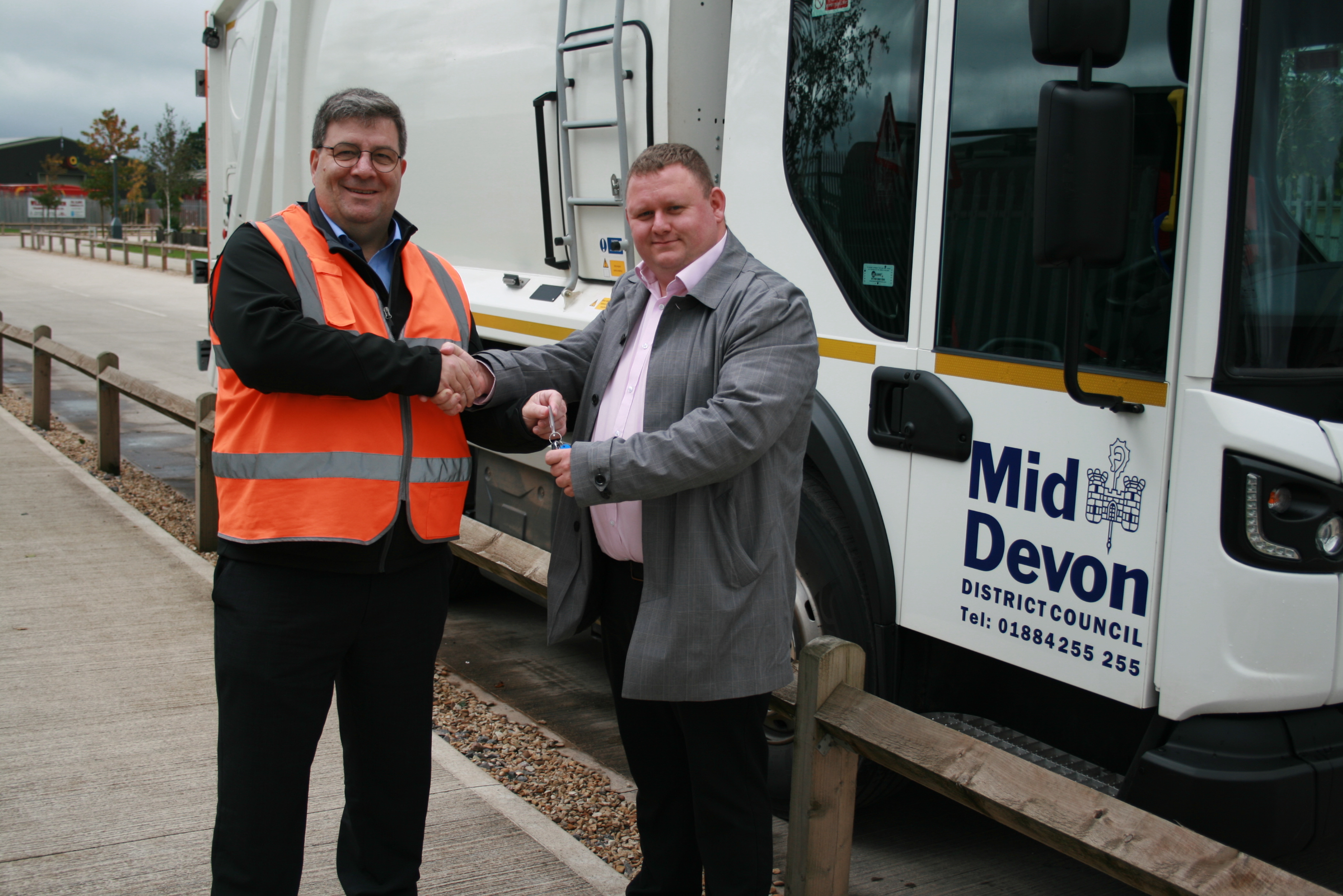 New fleet starts to arrive at Mid-Devon District Council