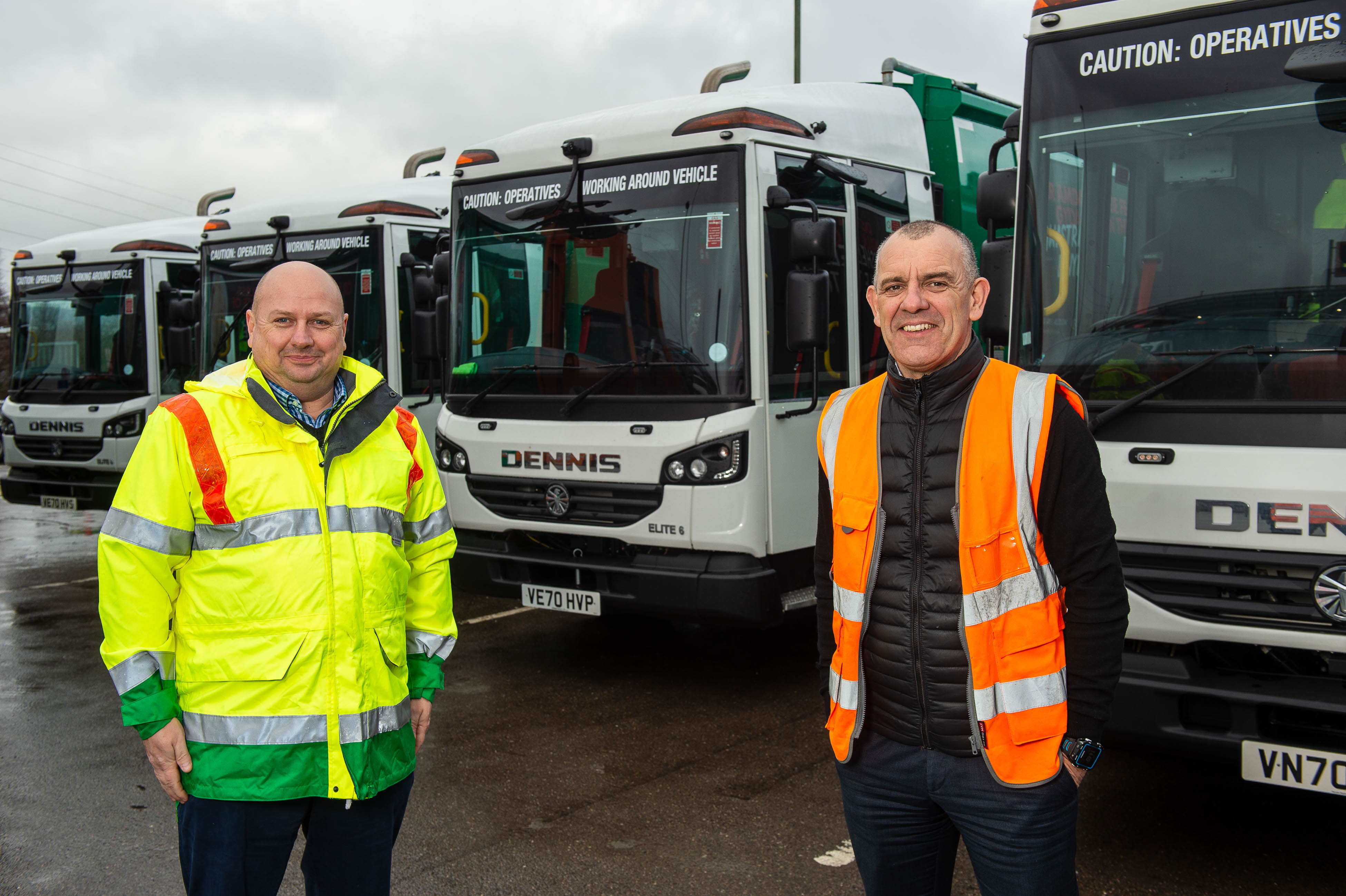 Over 300 vehicles delivered to Caerphilly County Borough Council