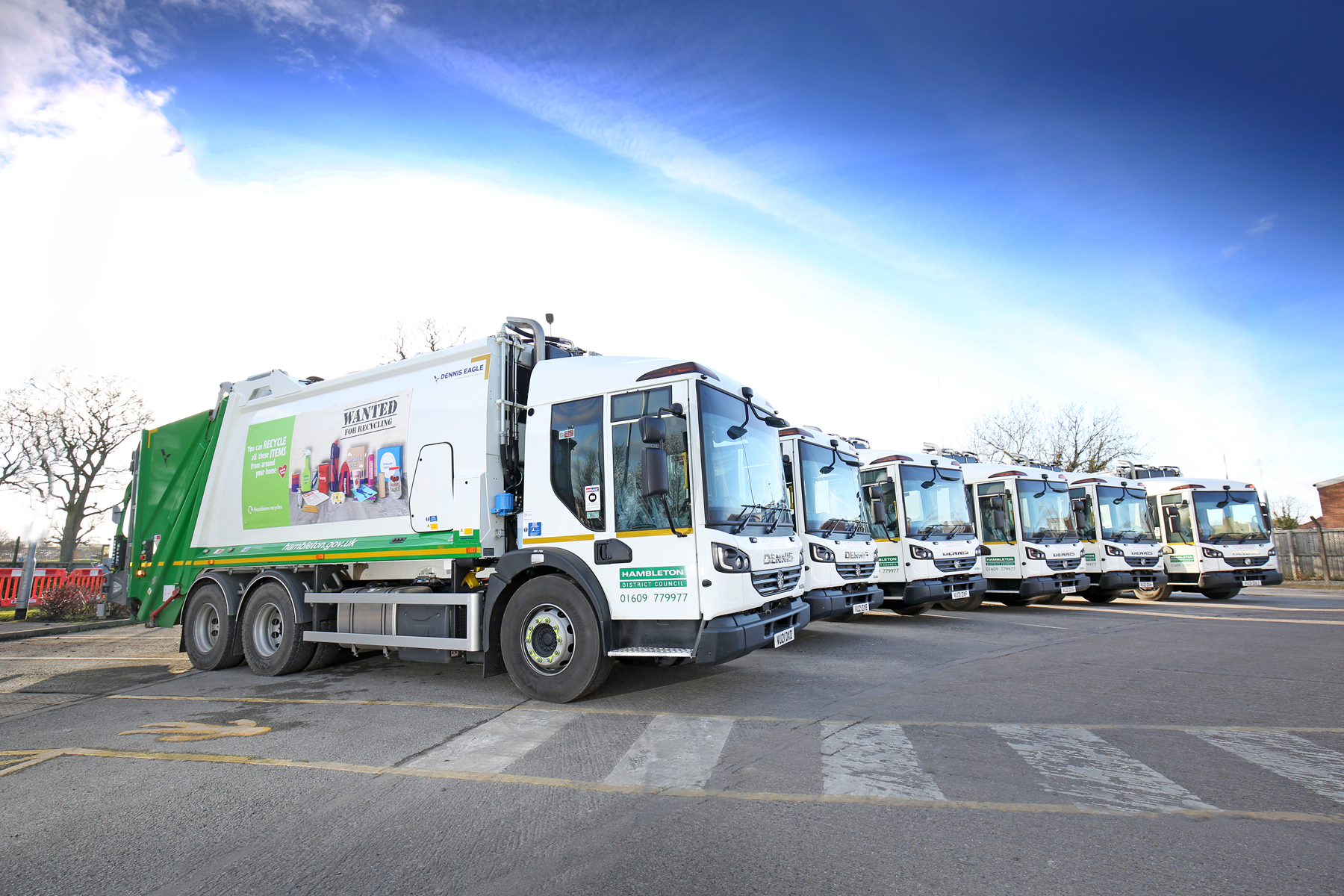 Hambleton accommodates new homes with greener fleet